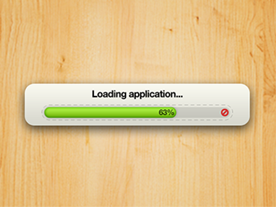 Loading... with style. bar green interface loading progress progress bar ui ux window