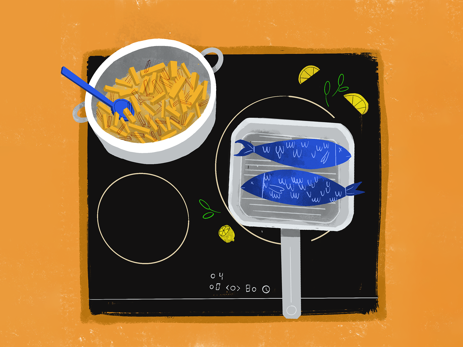 Sunday dinner by Marinela Angelova on Dribbble