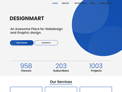 Designmart Webdeisgn Concept agency website design graphicdesign psd ui uiuxdesign uiuxdesigner ux vector web design webdesign webdesigner