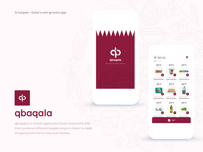 qbaqala - Online Grocery Store Branding & UI/UX