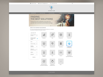 Victoria It Labs Site design site ui ux web