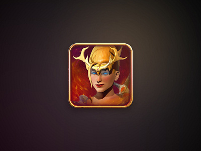 Icon Preview app crown game girl icon