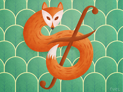 Fox fox illustration photoshop