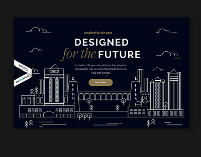 Inspired by the past, Designed for the future design responsive timeline typography ui design ux ux ui website