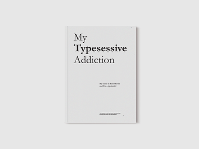 My Typesessive Addiction art black book book art minimal print printing techniques textures type typography white