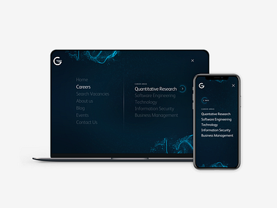 G Research Website Re-Design