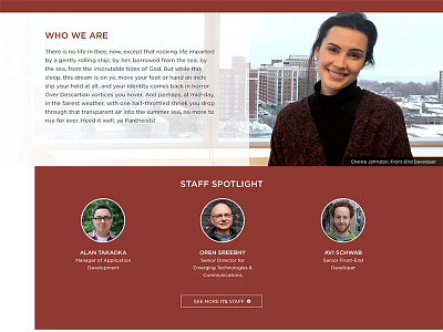 UChicago ITS Homepage Redesign pt2