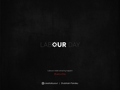 Labour Day Poster ⚙️