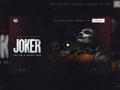 Joker Web Interface (Daily UI-01)