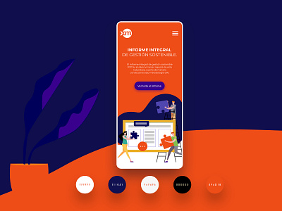 Landing XM colors flatdesign landing landing page uidesign webdesign