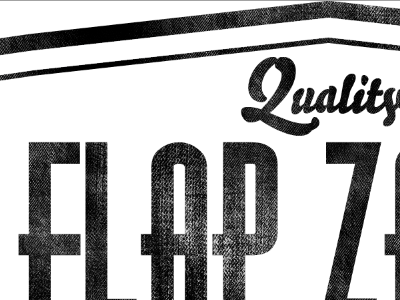 Flap Zacks flapjacks food graphic design logo typography vintage