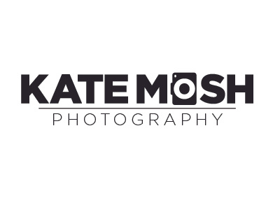 Kate Mosh Photography clean graphic design illustration logo photography simple typography