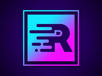 Romi Kalathiya Designs | Creative Design Solution | Logo artist blue creative design studio identity inspiration letter r logo modern purple r typography