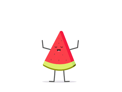 2 Dribbble Invites Giveaway.. animation creative dance draft enjoy gif giveaway invite love new watermelon
