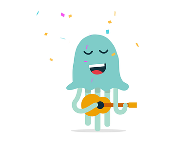 2 Dribbble Invites Giveaway... animation confetti design dribbble best shot dribbble invite giveaway dribbble invites fun art gif give away guitarist inspiration invitaion octopuss