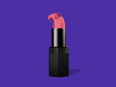 "Lickstick" lipstick