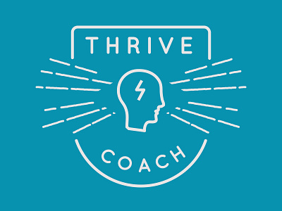 THRIVE NATION brand coach design logo