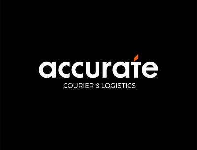 Accurate Logistics art direction brand identity branding logistics logo logo design minimal packaging typography