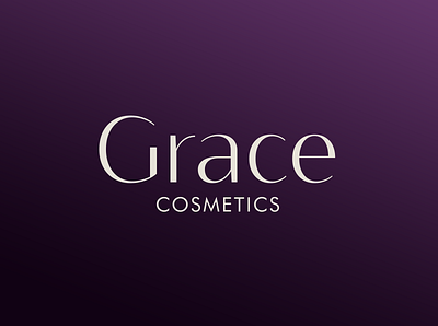 Grace cosmetics art art direction brand identity cosmetics elegant fashion fine luxurious luxury design luxury logo memorable minimal photography swiss typography