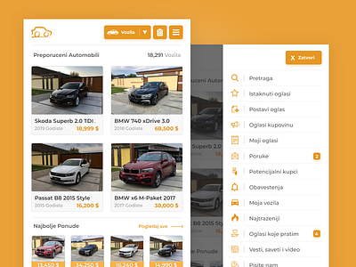Car Retail | Concept Design app branding clean design digital flat identity illustration ios iphone material minimal ui ux web