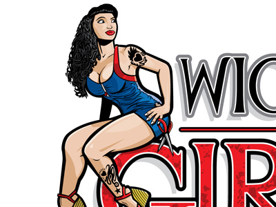 LOGO DESIGN - Wicked Girls Salon