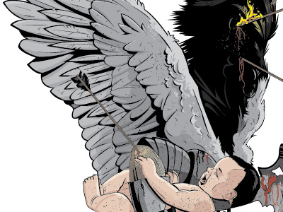 ANGEL SAVIORS books character design coloring comic book comic books god graphic novel illustration inks jesus war