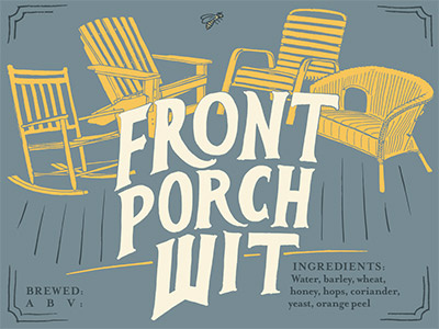 Front Porch Wit Label