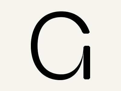 FH Giselle "G" branding design font glyph graphic design illustration letter logo typeface