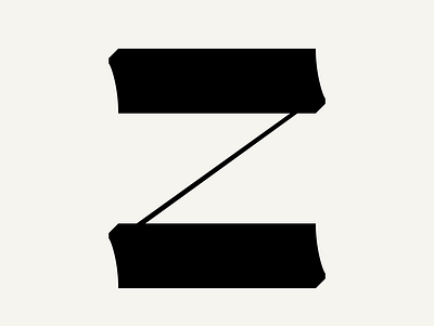 FH Cordelia "z" branding design font glyph graphic design letter logo typeface