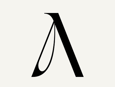 FH Alpha "A" branding design font glyph graphic design letter logo typeface