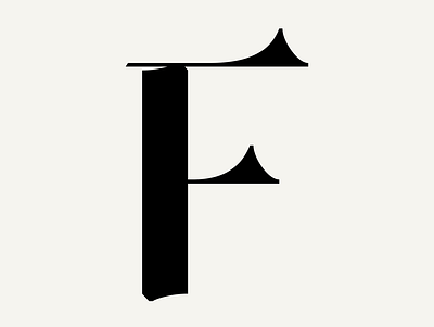 FH Cordelia "F" branding design font glyph graphic design letter logo typeface