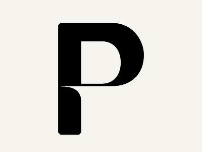 FH Giselle "P" branding design font glyph graphic design letter logo typeface