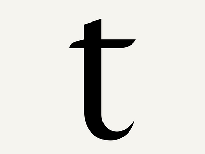 FH 1089 "t" branding design font glyph graphic design letter logo typeface ui