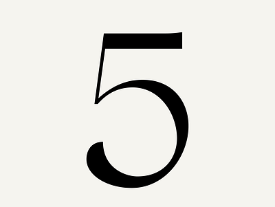 FH Alpha "5" branding design font glyph graphic design illustration letter logo typeface ui