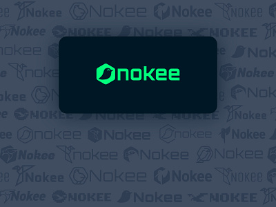 Nokee logo + styles design logo