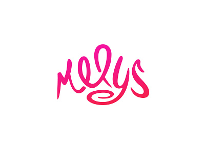 Melys logo (Bakery company) brand branding illustration logo vector