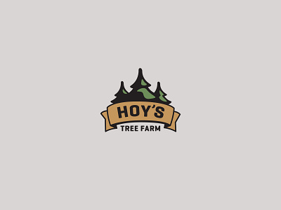 Hoy's tree farm logo