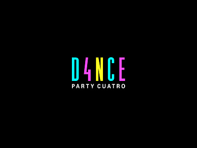 Dance Party Cuatro Logo brand logo vector