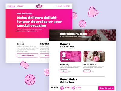 Melys e-commerce bakery bakery brand design ecommerce