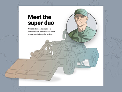 IED detection illustration for case study