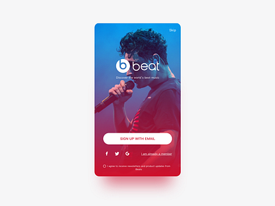 #Daily UI-001 Sign up sign up