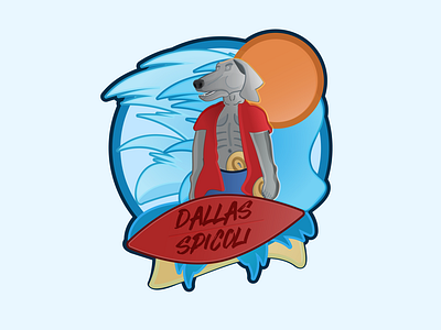 Dallas Spicoli | HAWDAL T-Shirt Design