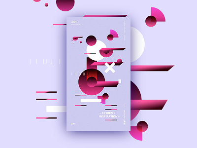 The direction of life 2018 creative gradient plane poster printing ui illustration