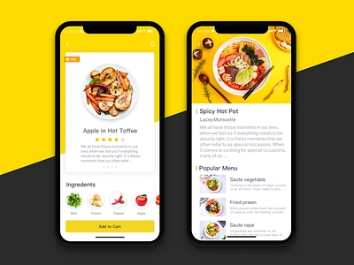 Gourmet interface food ui ux