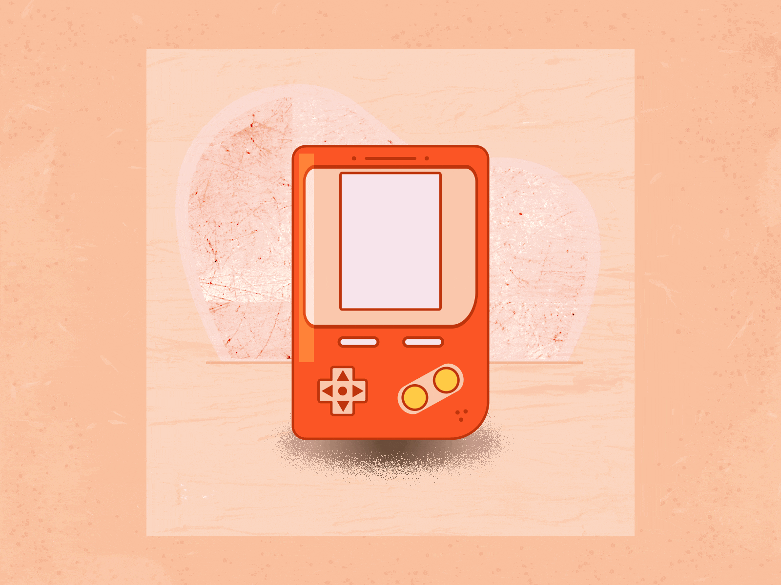 Game boy - tetris - animation animation animation 2d animation after effects animation design annamukhina game game boy illustration motion motion design motiondesignschool parts play tetris texture