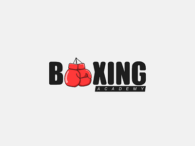 Boxing Academy artwork design flat graphicdesign icon illustration logo vector