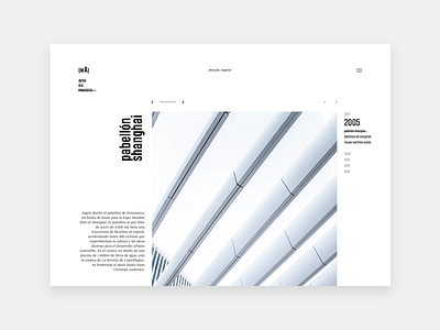 Architecture Magazine | Project architecture clean creative design magazine minimal photo project slider web