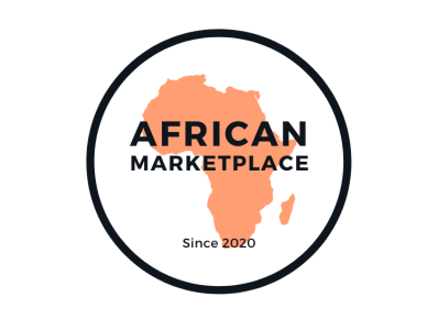 african marketplace design logo minimal web