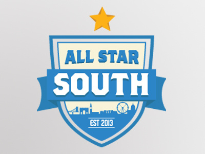 All Star South Crest all star badge crest england football logo nike premier league soccer south star