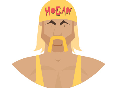 Hulk Hogan experiment hogan hulk hulkamania illustration wrestling wwe wwf